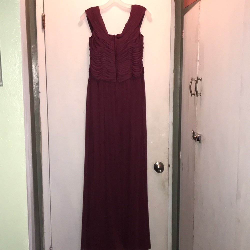 Off the shoulder Bridesmaid dress